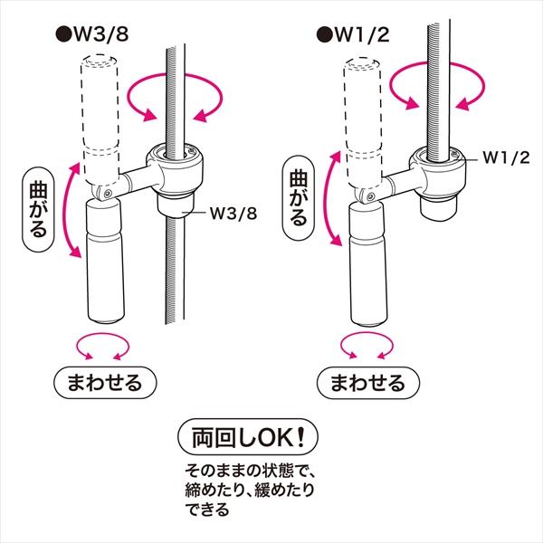 DENSAN（デンサン） Jefcom ジェフコム ズンギリレンチ ZR-9-W3812