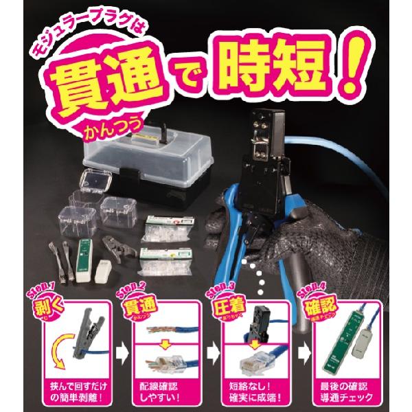 DENSAN（デンサン） Jefcom ジェフコム LANツールキット L-KIT-P