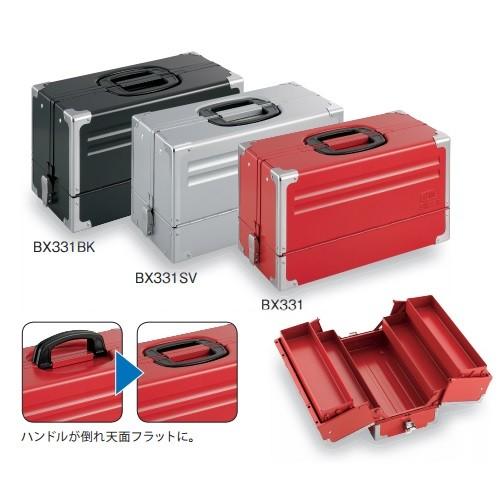 TONE（トネ） 前田金属工業 ツールケース マットブラック BX331BK 