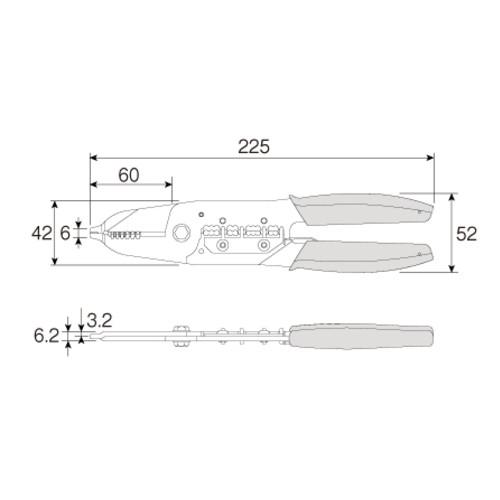 HOZAN ホーザン VVFストリッパー P-958