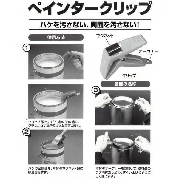 イチネンMTM ミツトモ スリーアキシス ぺインタークリップ 2個組 強力