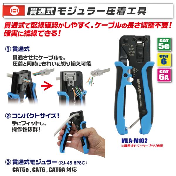 MARVEL マーベル LANツールキットA MLA-M102_3