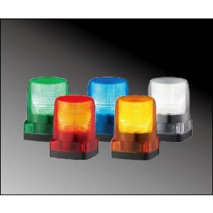 パトライト(PATLITE)　LEDフラッシュ表示灯　LFH-12　赤、黄、緑、青、白　DC12V　送料無料　Ф100　防水　LEDフラッシュ　パトランプ