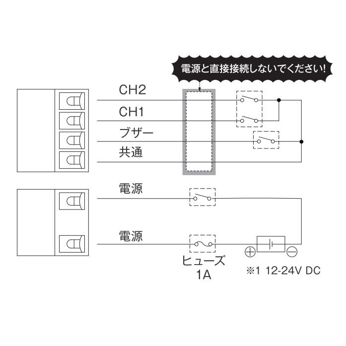 短納期 パトライト(PATLITE) モータレスLED回転灯 SF10-M1KTB DC12〜24V Ф100 端子台配線・ブザー付き 防滴 （赤or黄）の画像