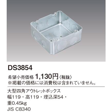 Panasonic（パナソニック） 【当日発送OK!】 DS3854 大型四角