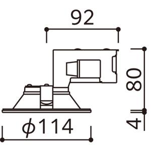 ODELIC（オーデリック） 【当日発送OK】OD261908 LEDベースダウン