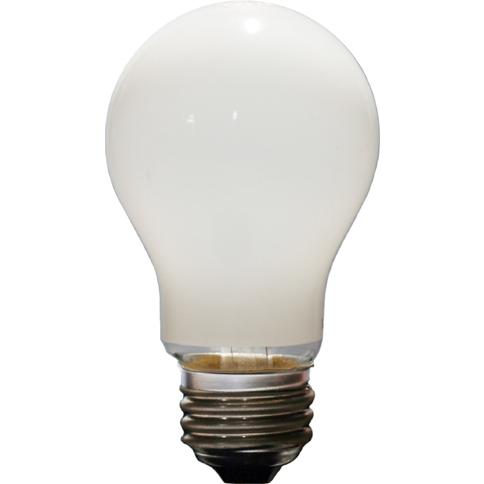 旭光電機 LW100V38W/55 シリカ電球 ホワイト 100V 38W E26 : 電材
