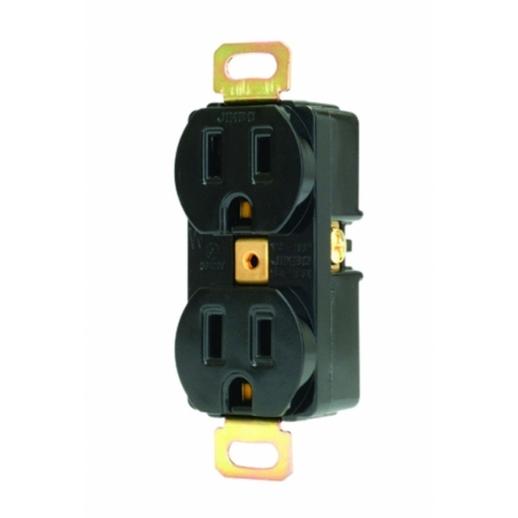 神保電器 1132A-B 埋込接地ダブルコンセント 2極接地極付 15A-125V