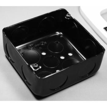 専用出品 4box 電成興業 OBM44B-2 中四角浅型アウトレットBOX 102×44_KO22×2(黒