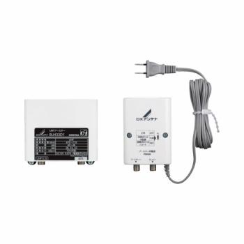 DXアンテナ UHFブースター BU433D1 8個セット DXアンテナ DX BU433D1 UHFブースター 33dB/43dB共用形 : 電材
