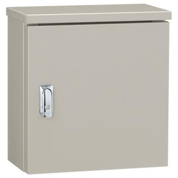 2個セット　屋外用小型ボックス　NITO OAB12-152 日東工業 OAB12-152 屋外用小型ボックス 150×200×120 片扉 : 電材