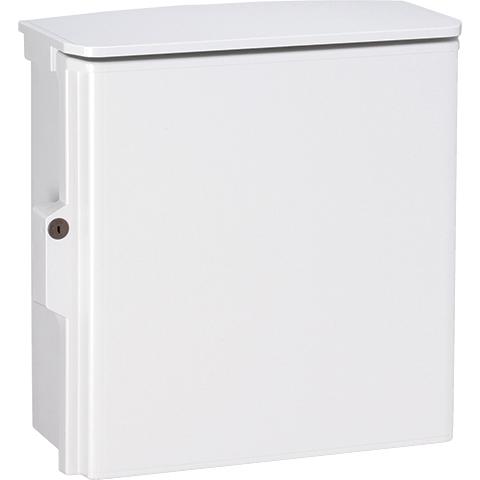 日東工業 OPK12-2525A キー付プラボックス屋根つき 120×250×250
