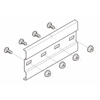 ネグロス SD-QRG1 継金具 スーパーダイマー製 QRラック用 片側のみ 