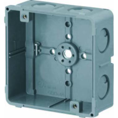 未来工業 CDO-4A 埋込四角アウトレットBOX 中浅型 グレー色 : 電材
