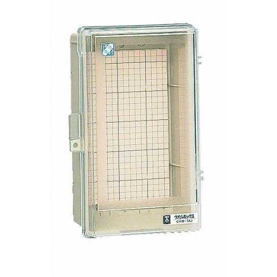 未来工業 CWB-3AOJ ウォルボックス 透明蓋 タテ型 : 電材ネット