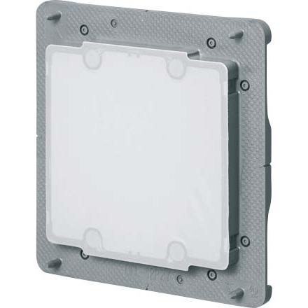 未来工業 OFL-12P2Y プラ塗代カバーワンタッチ 大四角 2個用