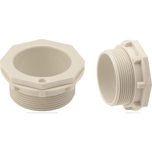 未来工業 PBZ-22J 通線ブッシング ベージュ色 22φ 16（19