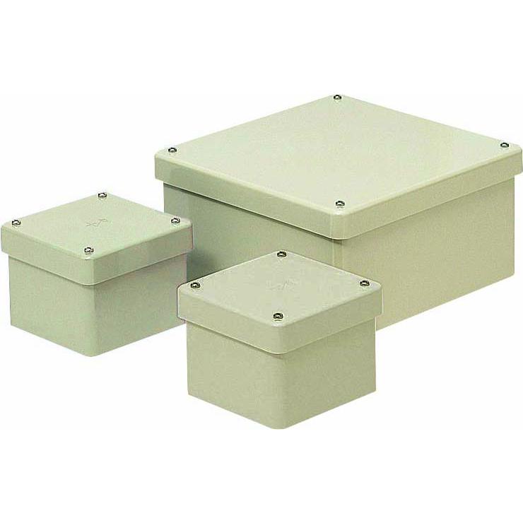 未来工業 PVP-3020BJ VE カブセ防水プルボックス 300−300−200 ベージュ | 未来工業 | 01