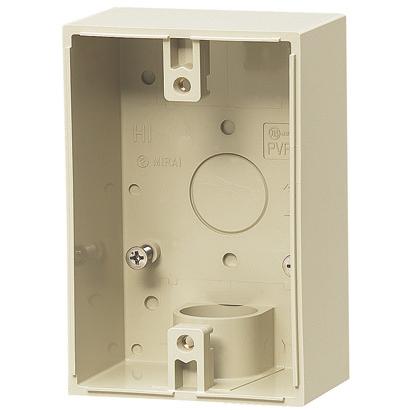 Junさん専用 未来工業 露出スイッチボックス コネクタ付 ベージュ SW1-22WFG