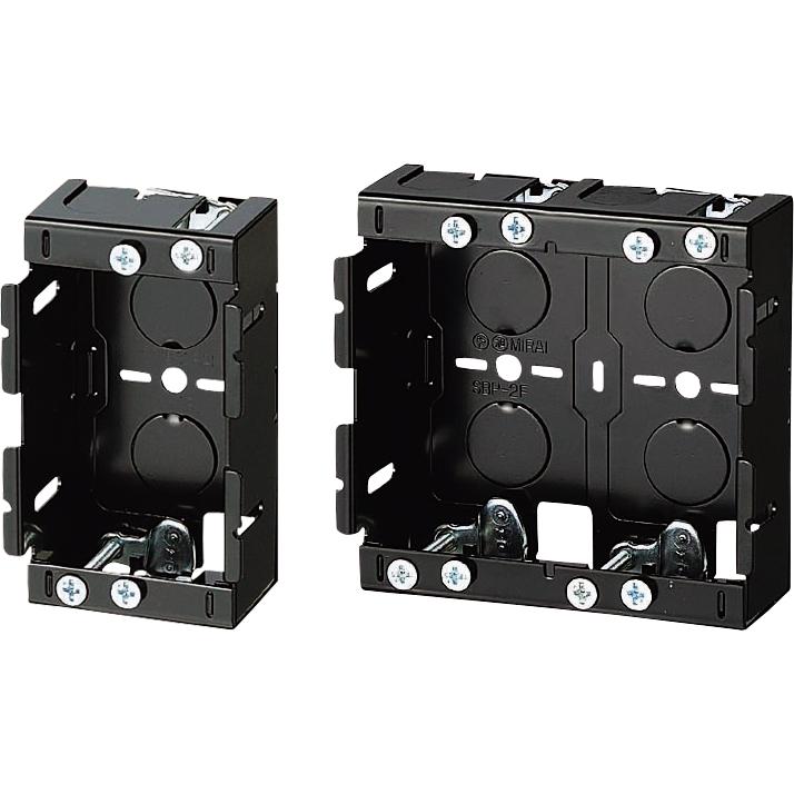 未来工業 SBP-1F パネルボックス 鉄製 1個用 : 電材ネット 未来工業 SBP-1F パネルボックス 鉄製 1個用 : 電材ネット
