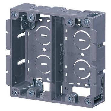 未来工業 SBP-SWM 浅形パネルボックス あと付 2個用 セパレータ付 