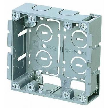 未来工業 SBP-W 2個用パネルボックス 後付式ハサミボックス : 電材 