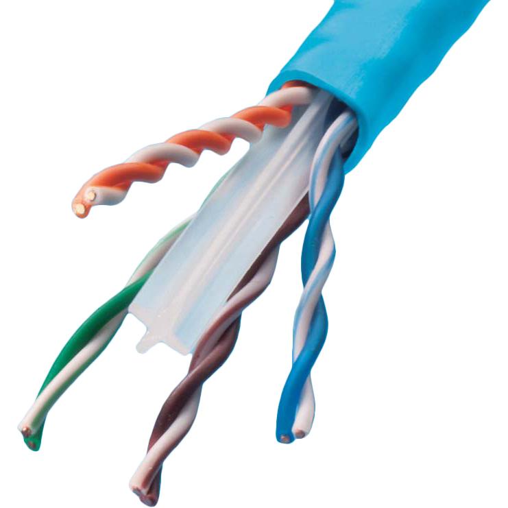 SKLAN-Cat.6 LANケーブル 275m 水色 SKLAN-CAT.6 0.5MM×4P BL｜LAN用メタルケーブル 300m巻 薄青色