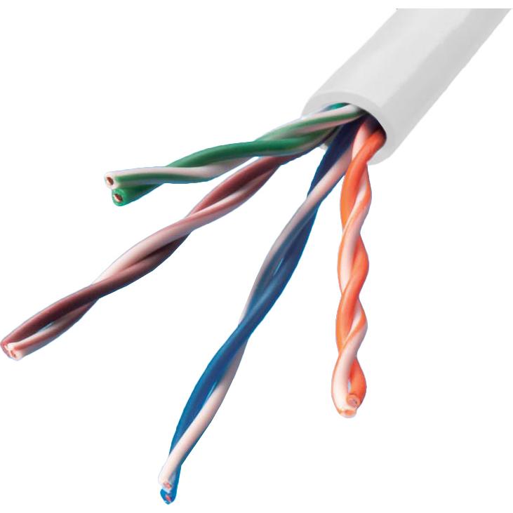 新品.未使用.未開封 SKLAN-Cat.5e LANケーブル 300m SKLAN-CAT.5E 0.5MM×4P 白色｜LAN用メタルケーブル 300m巻 : 電材