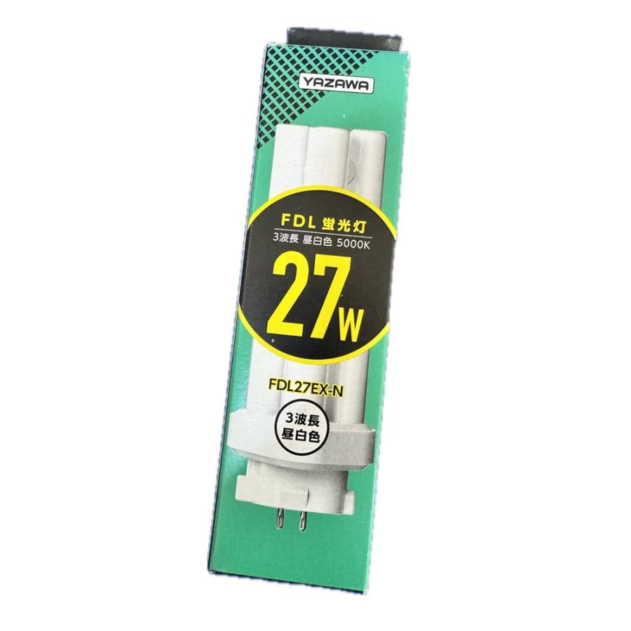 YAZAWA ヤザワ(YAZAWA) コンパクト形蛍光灯 27形 昼白色 コンパクト形 