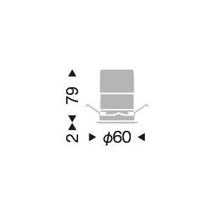 遠藤照明 ERD8496WA  グレアレスベースダウンライト ６００タイプ LEDZ 【アウトレット品】遠藤照明(ENDO) グレアレス ベースダウン