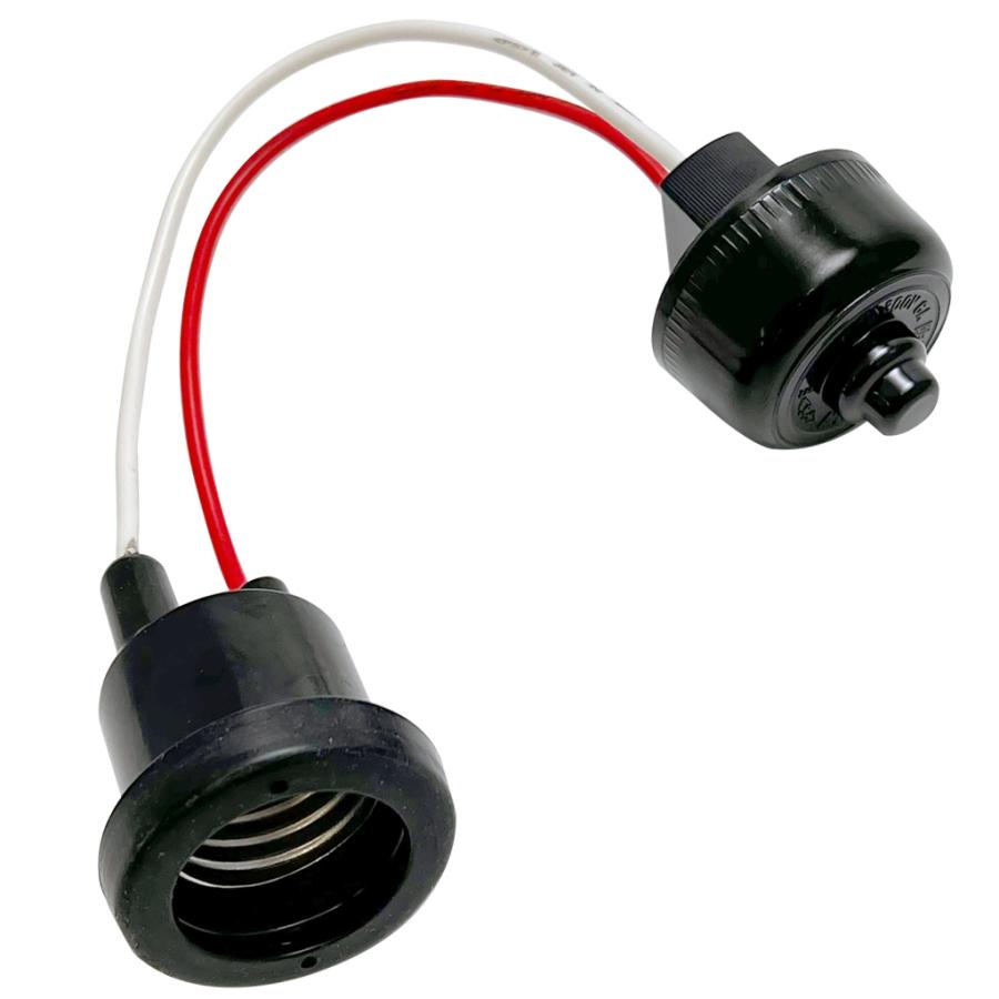 青山電陶 提灯 ちょうちん用 ベークソケット 口金E26 66コネクター付