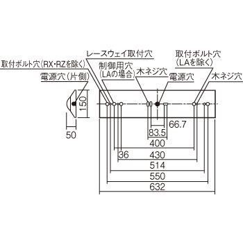 Panasonic パナソニック(Panasonic) 天井直付型 20形 一体型LED