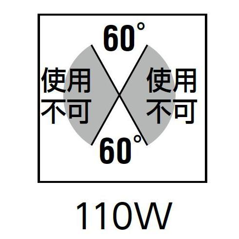 岩崎 セラミックメタルハライドランプ M110FCLSP-W/BUD 110W 拡散形