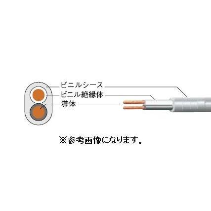 フジ電線VCTFKケーブル 未使用　新品 新品 富士電線 VCTFK（平型ケーブル） 1.25SQx2C 灰