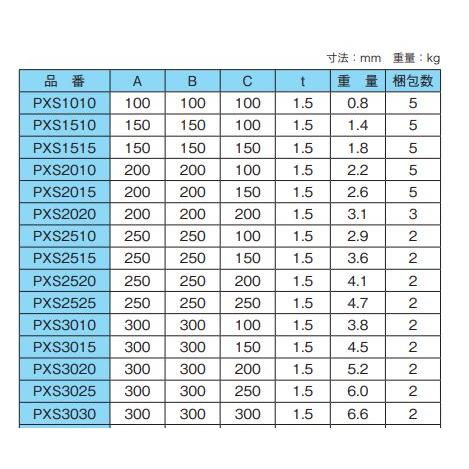 SUS プルボックス かぶせ 防水型 300×300×200 電成興業 PXS3020