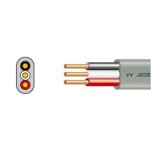 富士電線工業 富士電線 VVFケーブル(VVF2.0mmX3C)【1巻100m】 : 電材