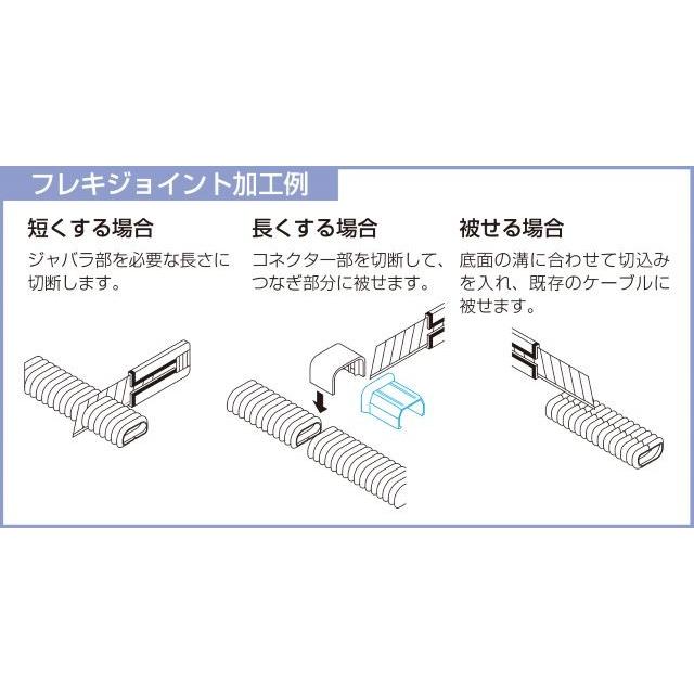SFMFJ02 ニュー・エフモール用 フレキジョイント 0号 ホワイト マサル