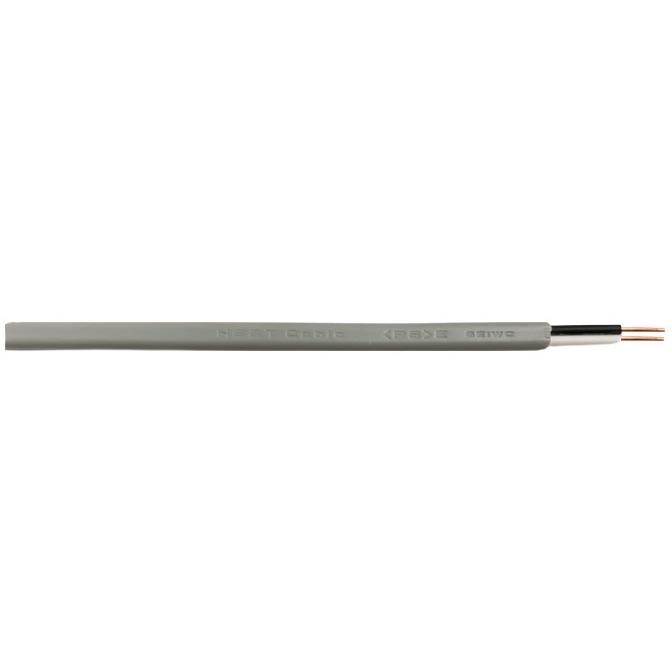 切売 VVF 1.6mm×2心 600Vビニル絶縁ビニルシース電力ケーブル平形 灰色