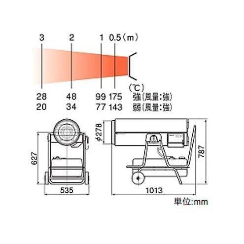 ジェットヒーター オリオン HPE370 暖房器具 オリオン ジェットヒーター HPE370 業務用暖房機 【代引き不可商品
