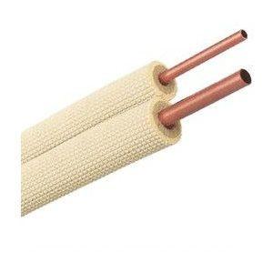 ペアコイル 2分4分　オーケー ペアコイル 2分4分 20M エアコン配管用被覆銅管 空調用 冷媒管