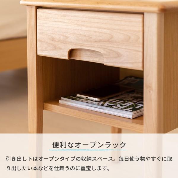 一生紀（ISSEIKI） テーブル サイドテーブル ナイトボード 幅40 北欧