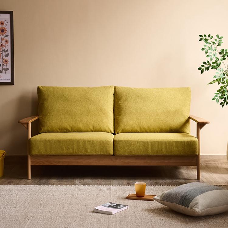 一生紀（ISSEIKI） ソファー 2人掛け アルダー 北欧 エリス 2P ソファ