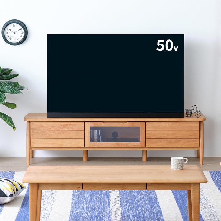 【時間限定】ピアノブラックテレビ台 引き出し付き テレビセット dinos（ディノス） 50 55インチ テレビ台 フラップ扉 幅180高さ37cm