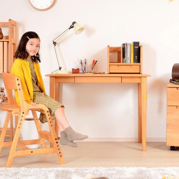 一生紀（ISSEIKI） 学習机 シンプル 北欧 コンパクト 100 奥行50 無垢