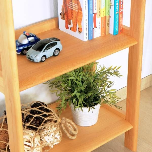 一生紀（ISSEIKI） オープンラック シェルフ 本棚 棚 木製 ナチュラル