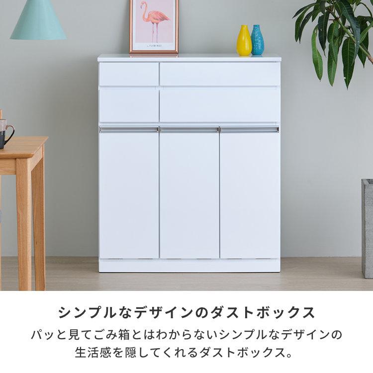 一生紀（ISSEIKI） キッチンカウンター ダストボックス ゴミ箱付き