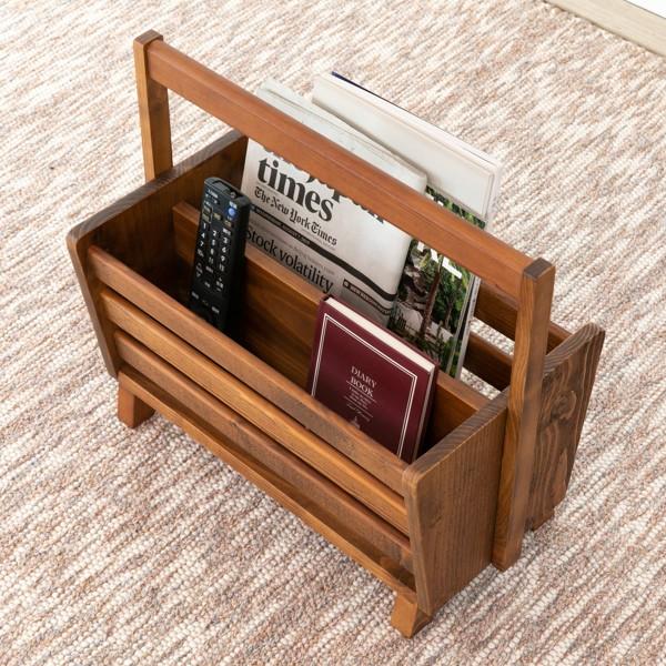 マガジンラック 木製 おしゃれ スリム リアム Isseiki 101 037 家具インテリア Denzo 通販 Yahoo ショッピング