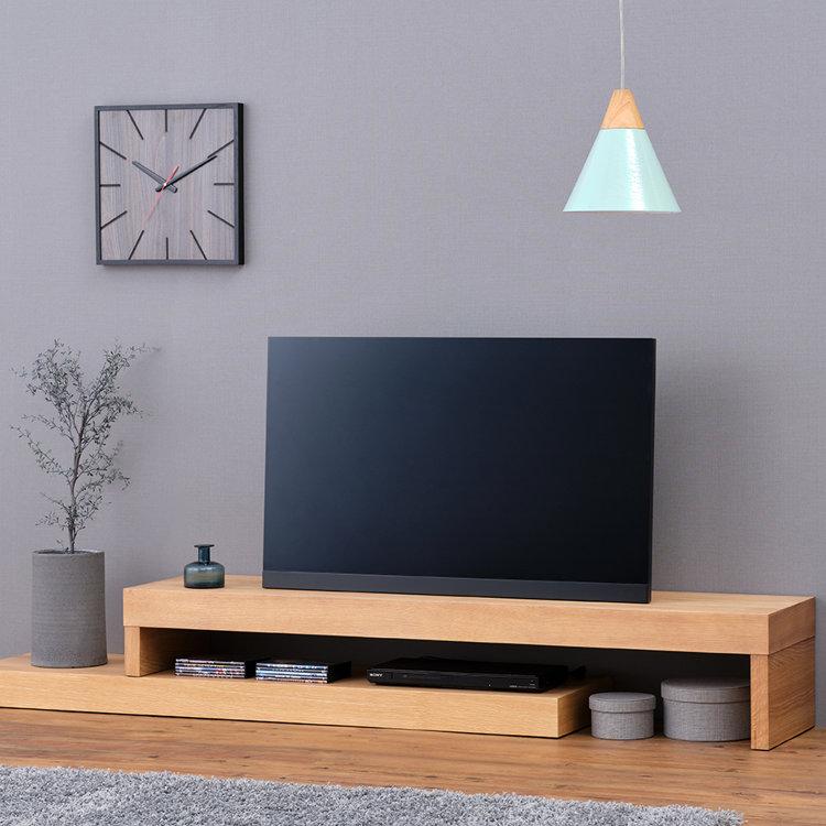 一生紀（ISSEIKI） テレビ台 ローボード 伸縮テレビ台 コーナータイプ