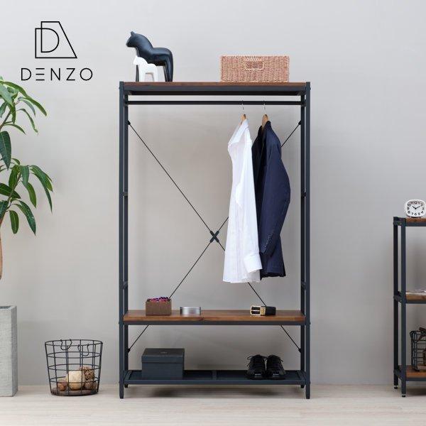 ワードローブ おしゃれ 衣装棚 無垢 アイアン ガリス 90 Isseiki 101 家具インテリア Denzo 通販 Yahoo ショッピング