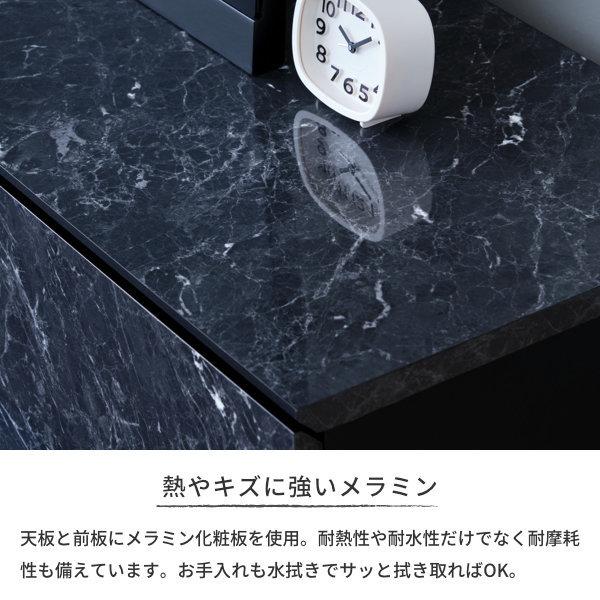 一生紀（ISSEIKI） テレビ台 おしゃれ 大理石調 150 ローボード